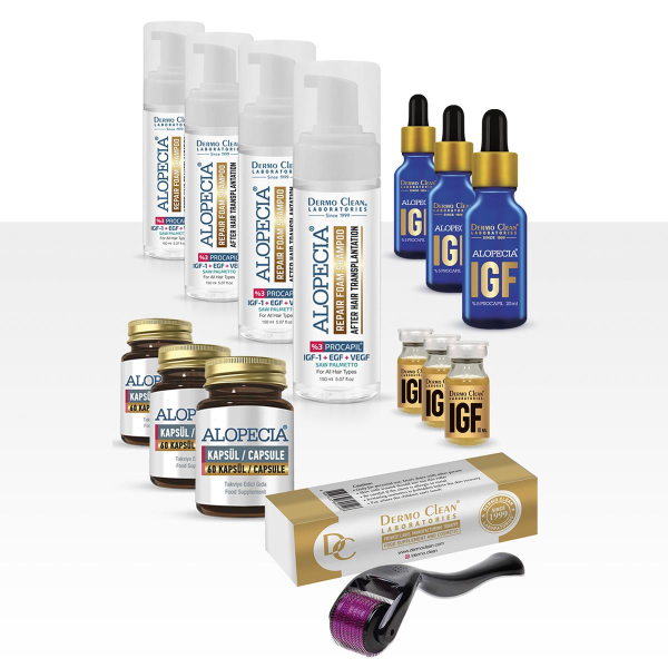 SAÇ EKİM SONRASI VE SAÇ DÖKÜLMESİNE KARŞI 6 AYLIK FULL SET ÇANTA