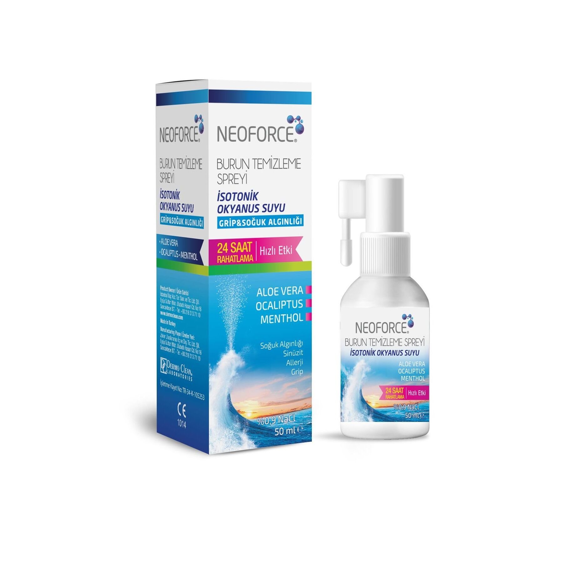 NEOFORCE BURUN TEMİZLEME SPREYİ 50 ML