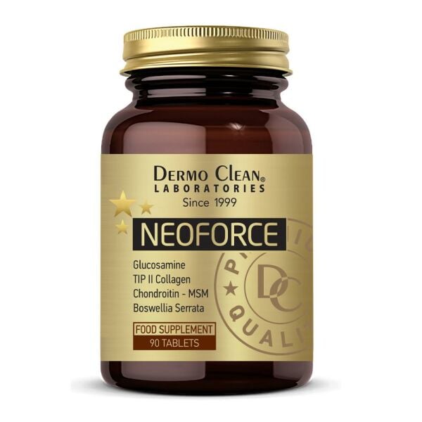 NEOFORCE GLUCOSAMİNE, CHONOROİTİN MSM, TİP 2 COLLAGEN, HYALURONİC ACİD 90 TABLET