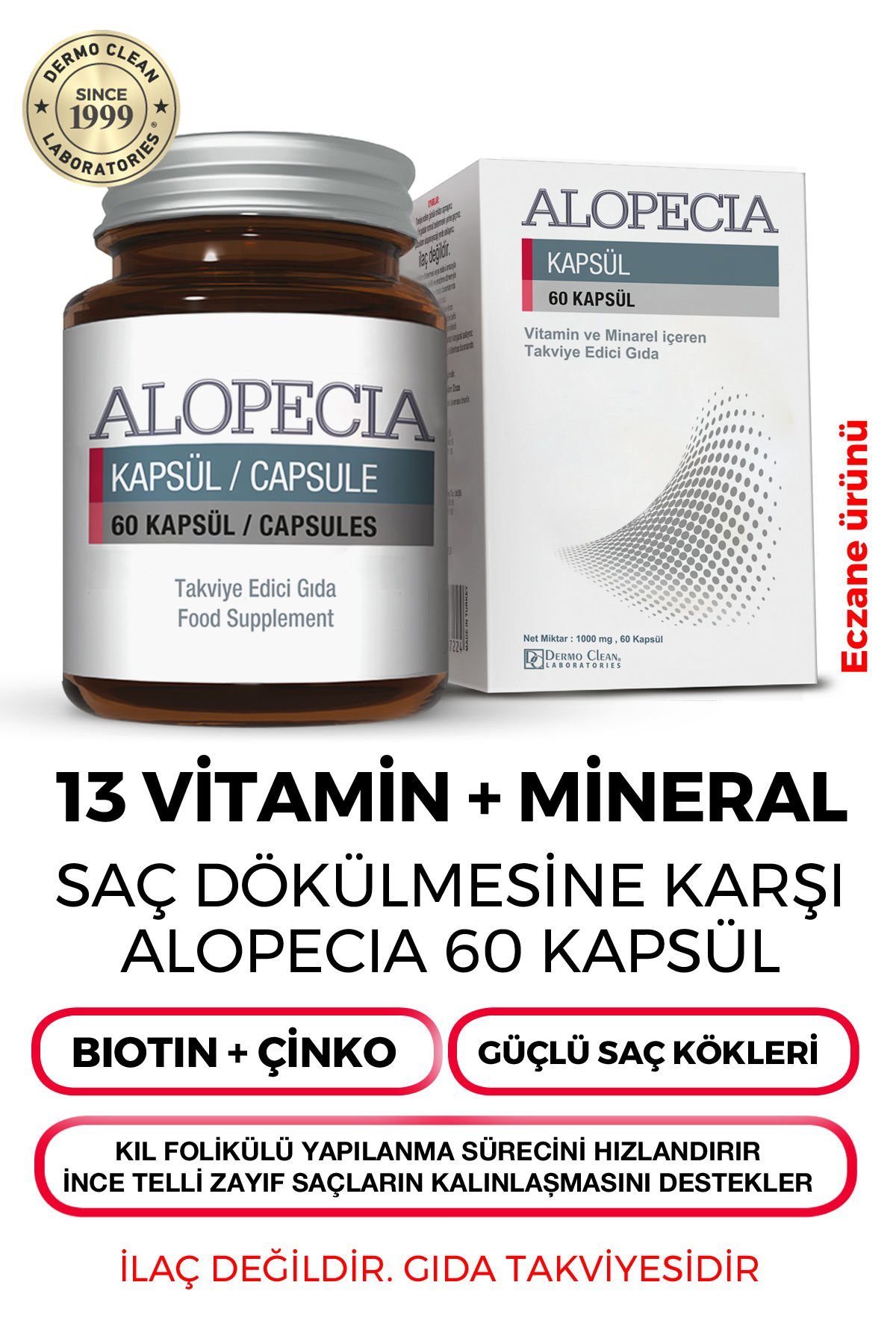 ALOPECİA 60 KAPSÜL
