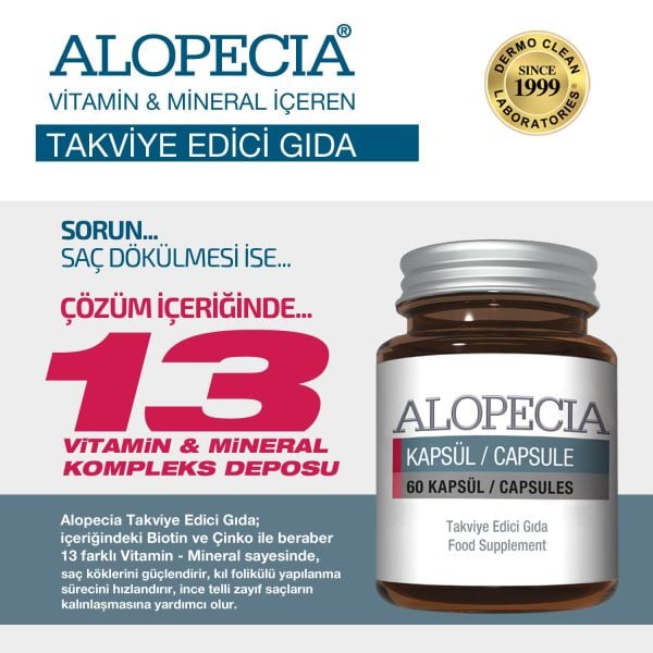 ALOPECİA 60 KAPSÜL