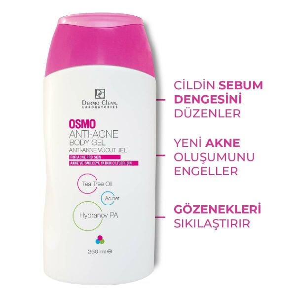 OSMO ANTİ AKNE VÜCUT JELİ