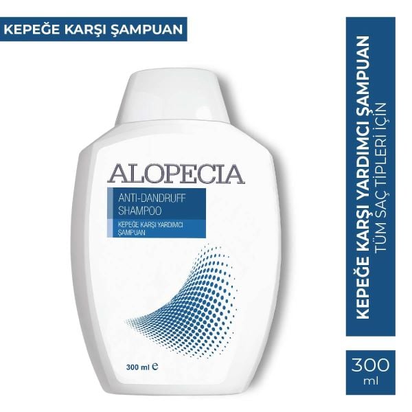 ALOPECİA ANTİDANDURUF KEPEĞE KARŞI ETKİLİ ŞAMPUAN 300 ML