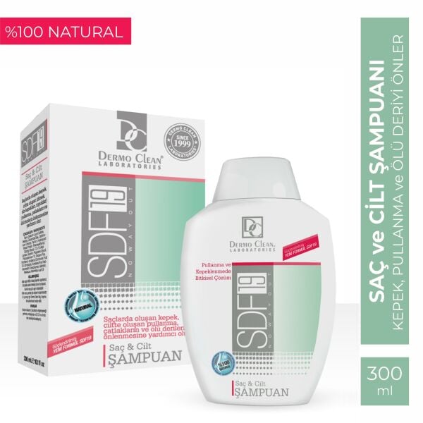 DERMOCLEAN SDF19 ŞAMPUAN 300 ML