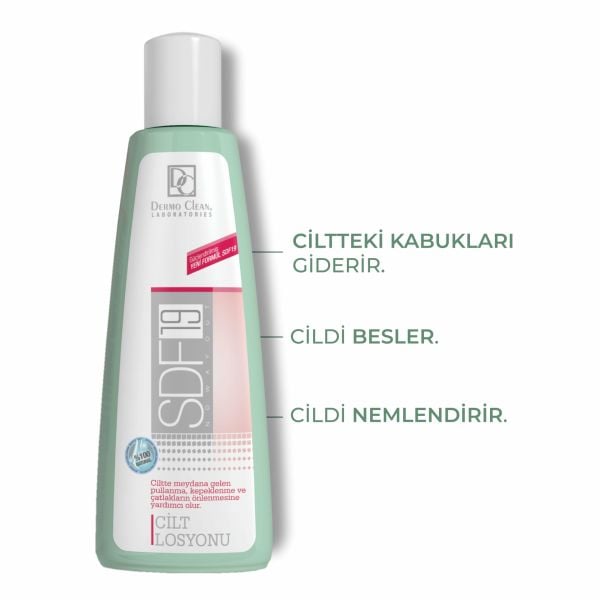 DERMO CLEAN SDF19 CİLT LOSYONU 150 ML