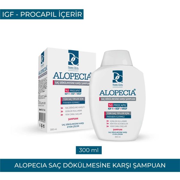 ALOPECİA ERKEK PROCAPİL VE IGF İÇERİKLİ SERUM VE ŞAMPUAN SETİ