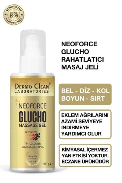 DERMO CLEAN PREMİUM COLLECTİON NEOFORCE GLUCHO JEL 100 ML