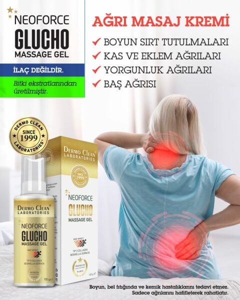 DERMO CLEAN PREMİUM COLLECTİON NEOFORCE GLUCHO JEL 100 ML