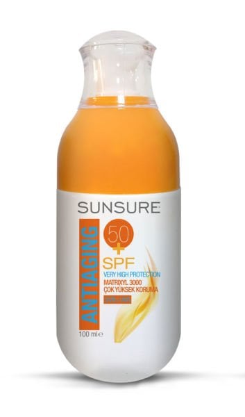 SUNSURE 50 SPF ANTIAGING 100 ML