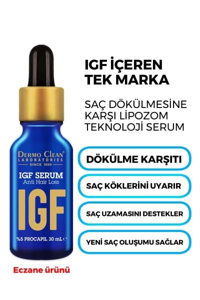 ALOPECIA IGF SERUM 3'LÜ SET EKONOMİK PAKET