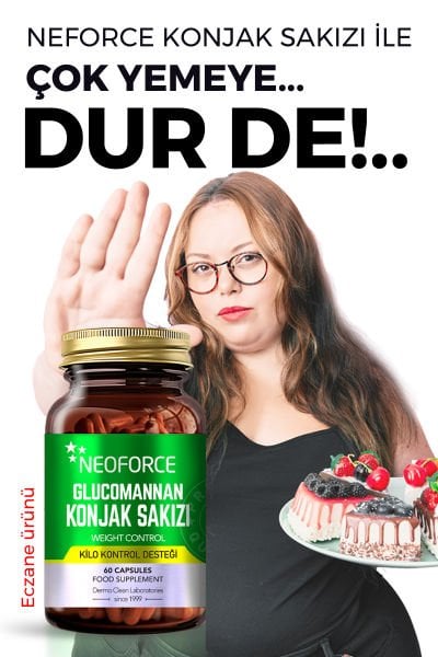 NEOFORCE GLUCOMANNAN KONJAK SAKIZI 60 KAPSUL