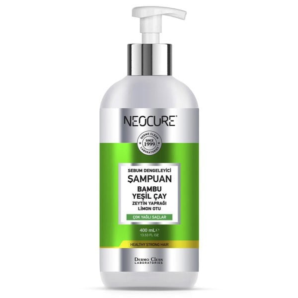 NEOCURE BAMBU YEŞİLÇAY YAĞLI VE KEPEKLİ SAÇLAR İÇİN ŞAMPUAN 400 ML