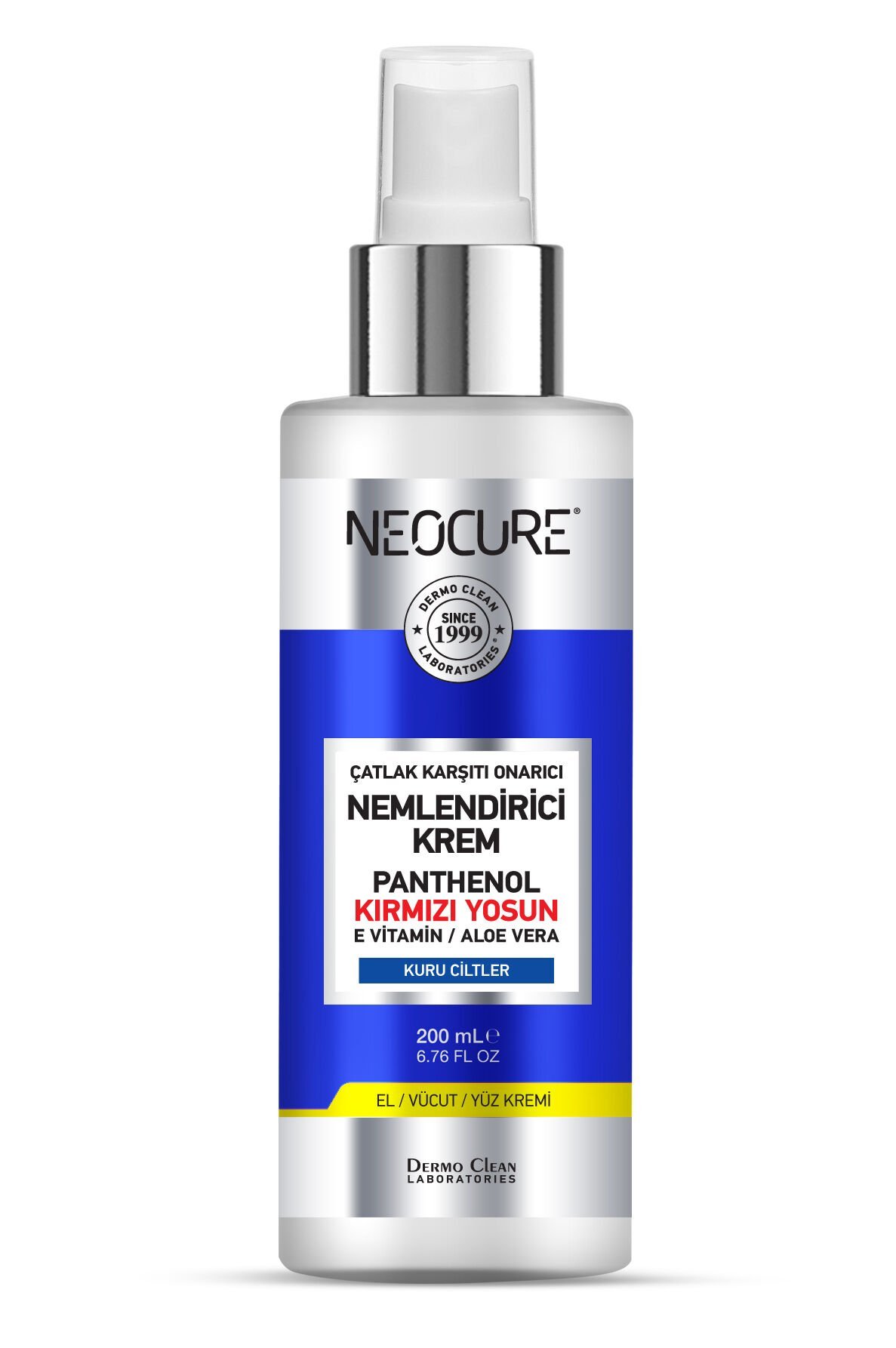 NEOCURE KURU CİLTLER İÇİN PANTHENOL VÜCUT NEMLENDİRİCİ MOISTURIZING CREAM 200 ML