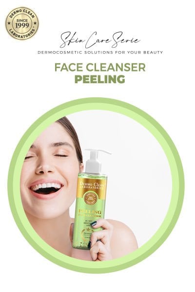 DERMO CLEAN PREMİUM COLLECTİON FACE CLEANSER PEELİNG (YÜZ TEMİZLEME PEELİNG) 200 ML