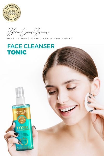 DERMO CLEAN PREMİUM COLLECTİON FACE CLEANSER TONİC (YÜZ TEMİZLEME TONİK) 200 ML