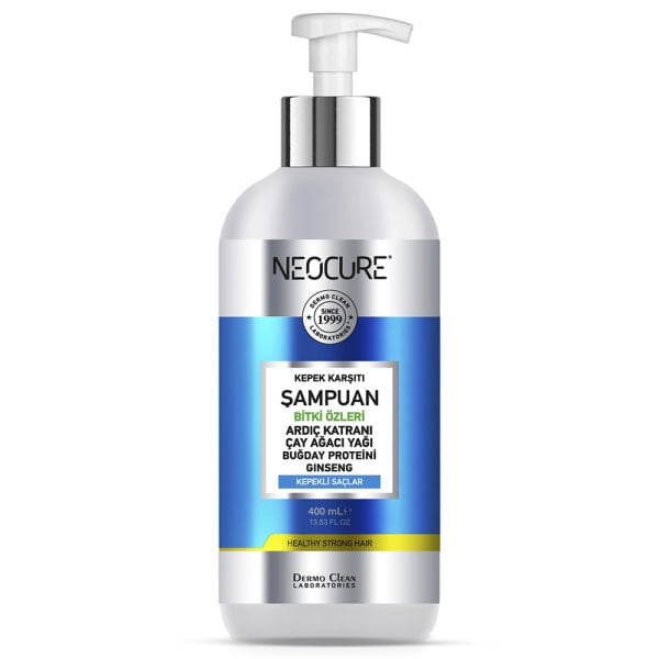 NEOCURE KEPEK KARŞITI ŞAMPUAN 400 ML ARDIÇ KATRANI ÇAY AĞACI