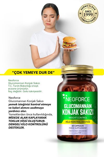 NEOFORCE GLUCOMANNAN KONJAK SAKIZI + NEOCURE ANTİ SELÜLİT TERMAL KREM 200 ML