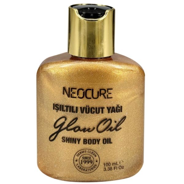 NEOCURE BRONZ + ALTIN + İNCİ IŞILTILI VÜCUT SİMİ BAKIM YAĞI 100 ML - 3'LÜ SET