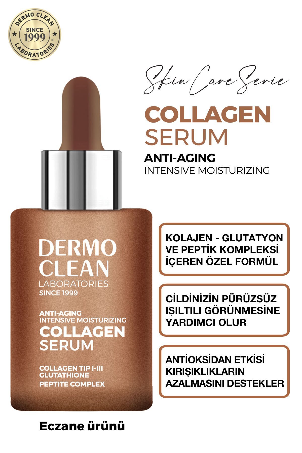 DERMO CLEAN ANTI AGING COLLAGEN SERUM 30 ML