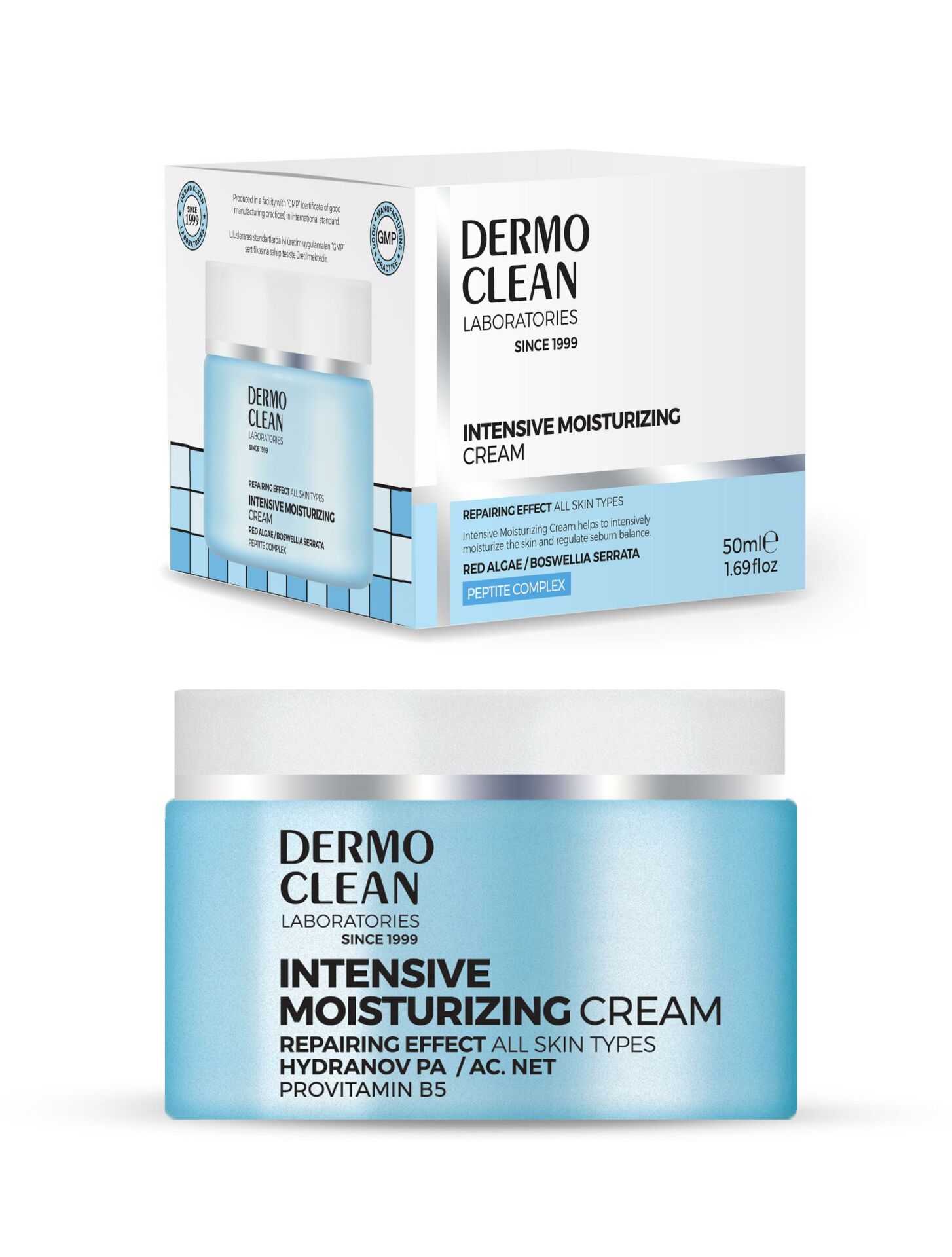 DERMO CLEAN  INTENSIVE MOISTERIZING CREAM 50 ML
