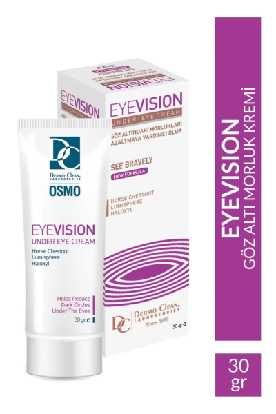 DERMO CLEAN ANTI AGING COLLAGEN EYE SERUM 30 ML + EYEVİSİON GÖZ ALTI MORLUK KREMİ 30 ML