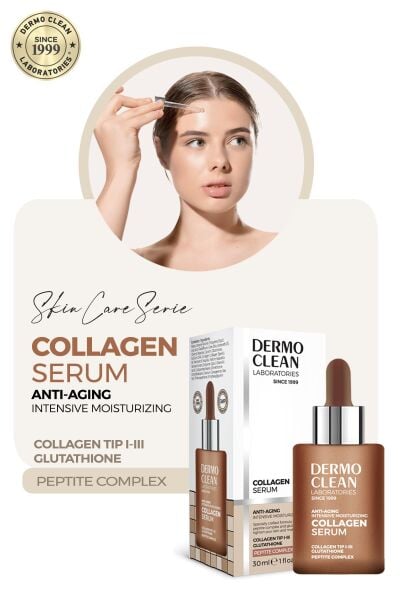 DERMO CLEAN ANTI AGING YAŞLANMA KARŞITI COLLAGEN SERUM VE COLLAGEN CREAM SETİ