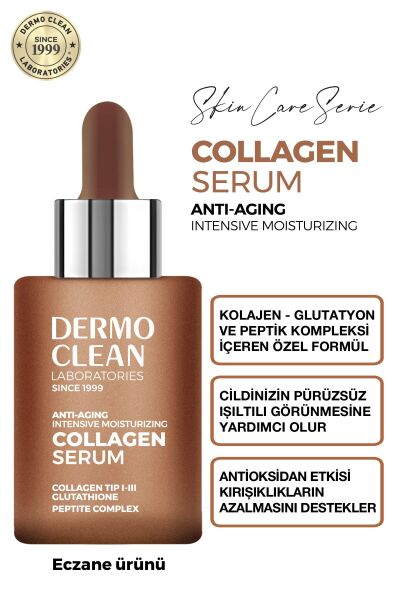 DERMO CLEAN ANTI AGING YAŞLANMA KARŞITI COLLAGEN SERUM VE COLLAGEN CREAM SETİ