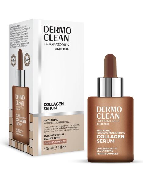 DERMO CLEAN ANTI AGING YAŞLANMA KARŞITI COLLAGEN SERUM VE COLLAGEN CREAM SETİ