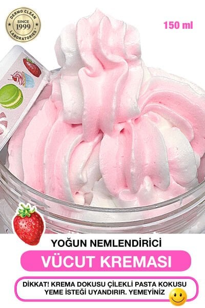 OSMO YOĞUN NEMLENDİRİCİ ETKİLİ ÇİLEK ÖZLÜ VÜCUT KREMASI 150 ML