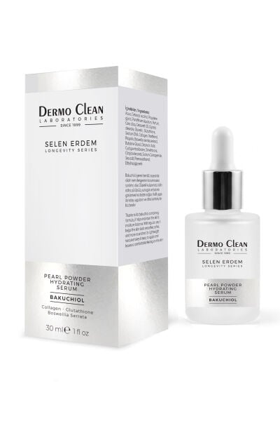 SELEN ERDEM PEARL POWDER HYDRATING BAKUCHIOL YOĞUN NEMLENDİRİCİ CİLT BAKIM SERUMU 30 ML